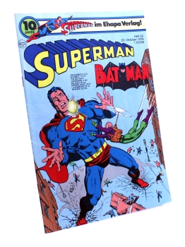 DC Comics Superman Batman Comic Nr. 22 (1976): Zwei Meter fünfzig...und wachse immer noch! von Ehapa